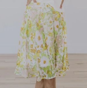 Floral skirt